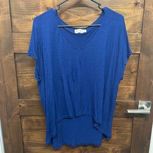 Blue shirt, size medium